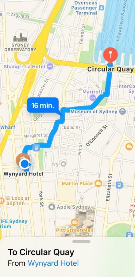סידני Wynyard Hotel מראה חיצוני תמונה