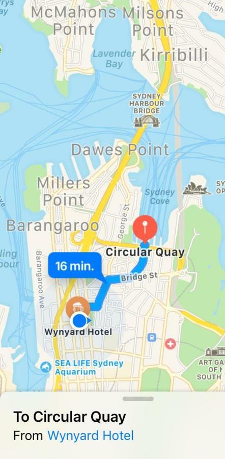 סידני Wynyard Hotel מראה חיצוני תמונה